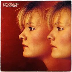 Dahlgren Eva vinyl LP Tvillingskäl  kansi VG levy VG+ Käytetty LP