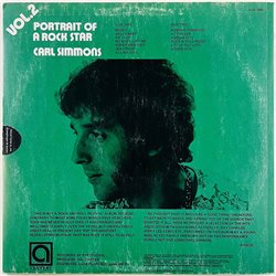 Simmons Carl 1972 AVE 090 Portrait Of a Rock Star Vol. 2 Begagnat LP