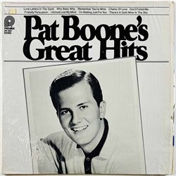 Boone Pat vinyl LP Great Hits  kansi VG levy EX Käytetty LP