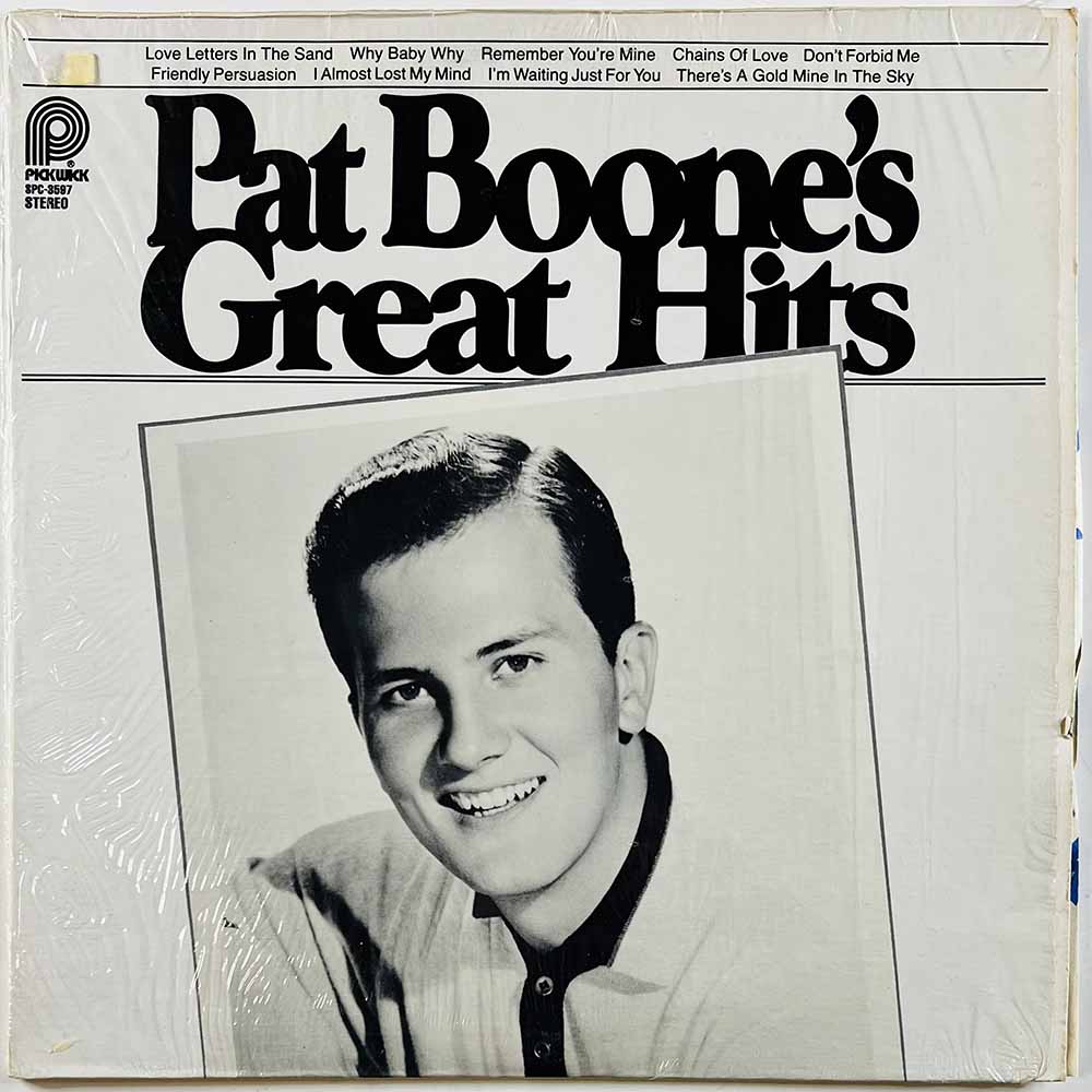 Boone Pat vinyl LP Great Hits  kansi VG levy EX Käytetty LP