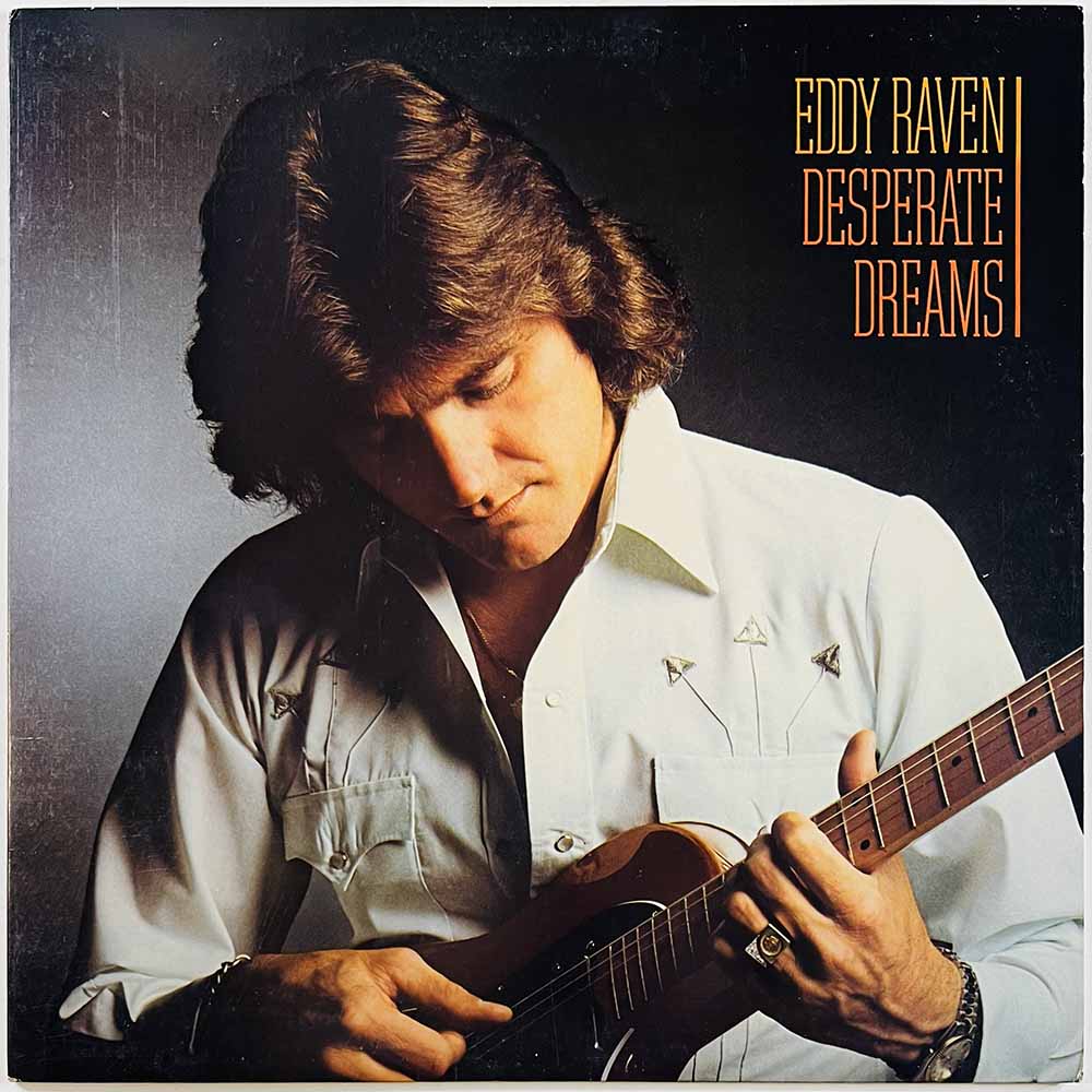 Raven Eddy 1981 5E-545 Desperate Dreams Begagnat LP