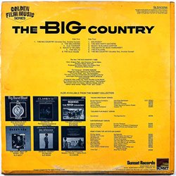 Moross Jerome 1971 SLS 50256 Big Country (Original Soundtrack) Begagnat LP