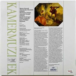 Henry Purcell / Alessandro Piccinini vinyl LP Kamermuziek  kansi EX levy EX Käytetty LP
