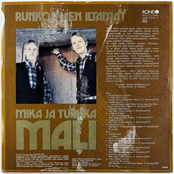 Mali Mika Ja Turkka vinyl LP Runkomäen Iltamat  kansi VG+ levy VG+ Käytetty LP