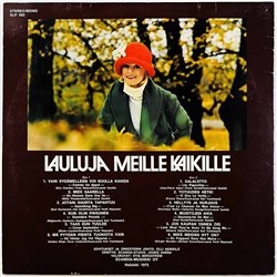 Katri Helena 1972 SLP 582 Lauluja Meille Kaikille Begagnat LP