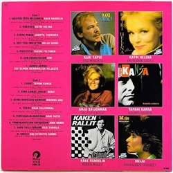 Kake Randelin, Markku Aro, Eini, Tauski vinyl LP Finnhits - 15 Huippuhittiä  kansi EX levy EX Käytetty LP
