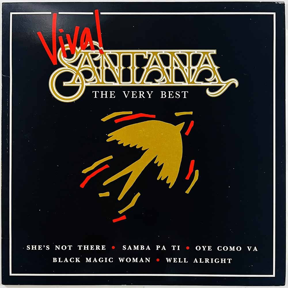 Santana 1986 NE 1338 Viva! Santana the very best Begagnat LP