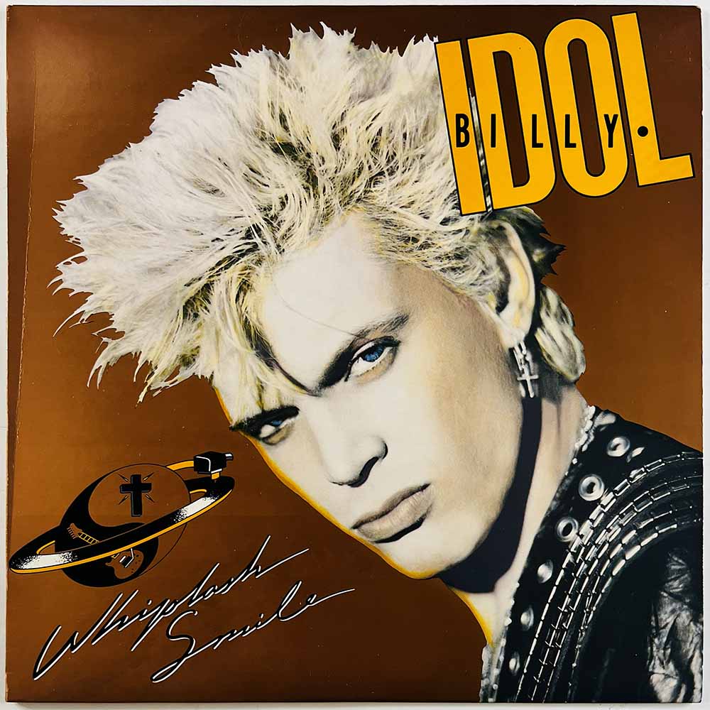 Idol Billy 1986 CHX 41514 Whiplash Smile Begagnat LP