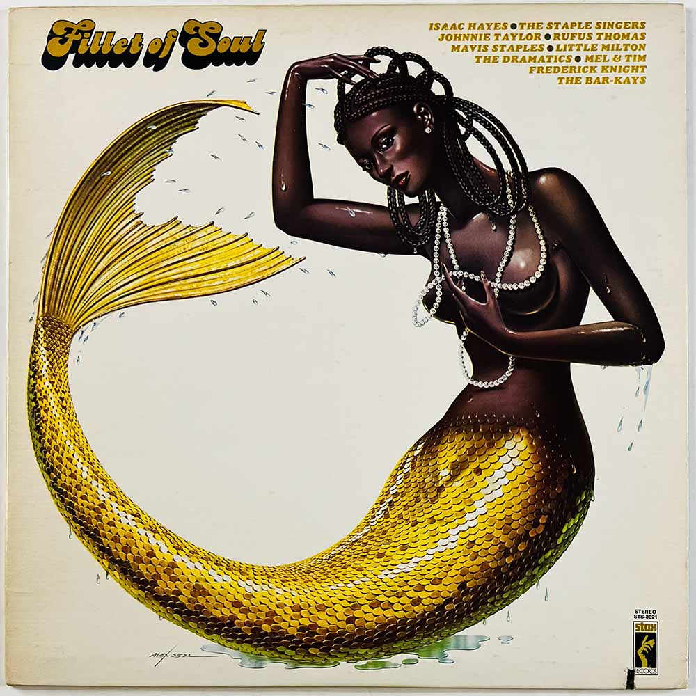 Rufus Thomas, IsaacHayes, Dramatics vinyl LP Fillet Of Soul  kansi EX levy EX Käytetty LP
