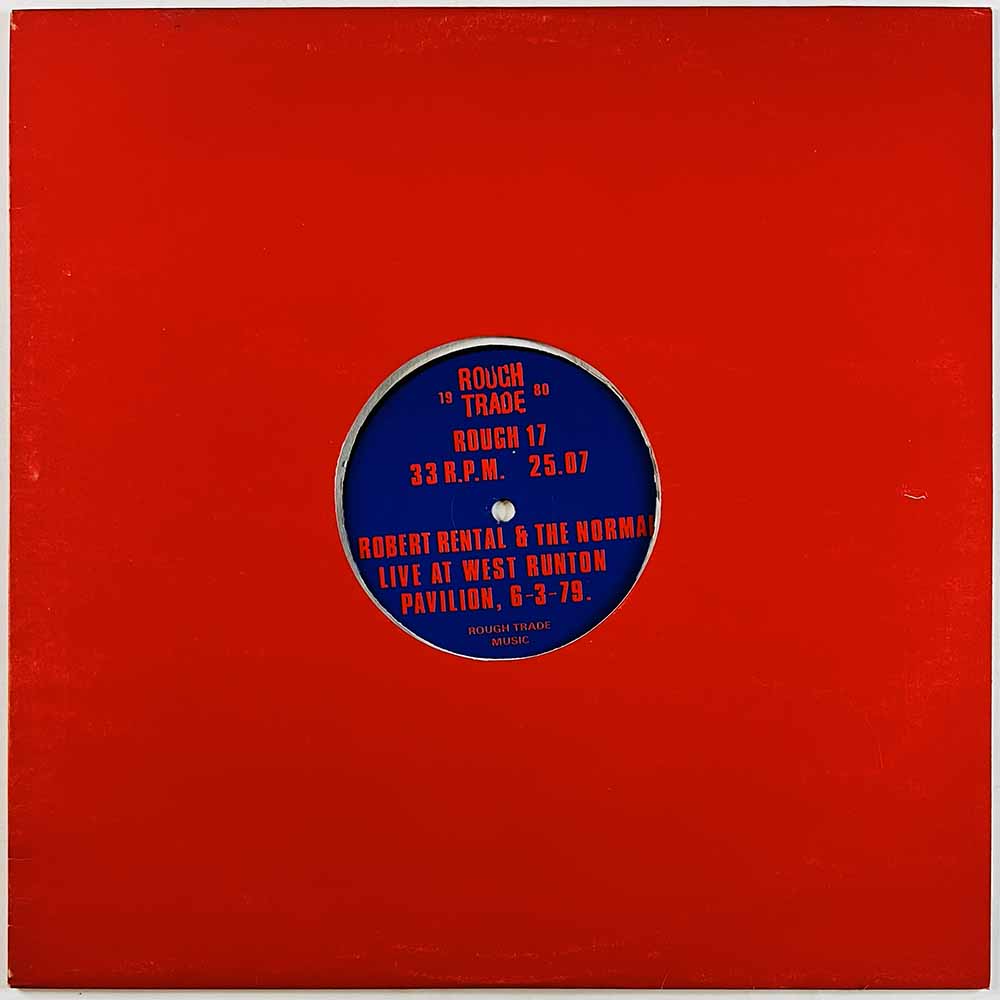 Robert Rental & The Normal 1980 ROUGH 17 Live at West Runton Pavilion, 6-3-79 Begagnat LP