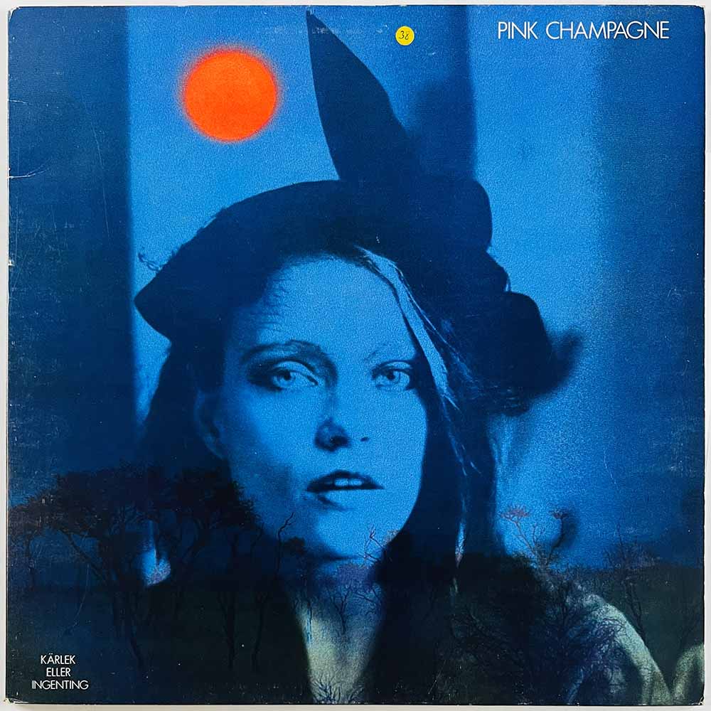 Pink Champagne vinyl LP Kärlek Eller Ingenting  kansi VG+ levy EX Käytetty LP