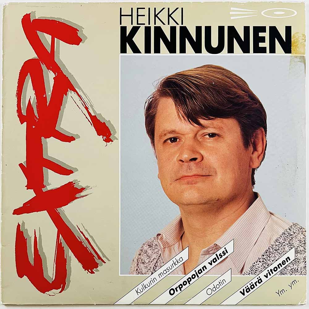 Kinnunen Heikki 1989 EXLP-7 Extra Begagnat LP