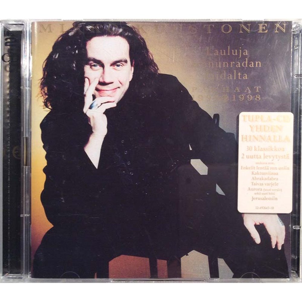 Kuustonen Mikko CD Lauluja Linnunradan Laidalta 2CD  kansi EX levy EX Käytetty CD
