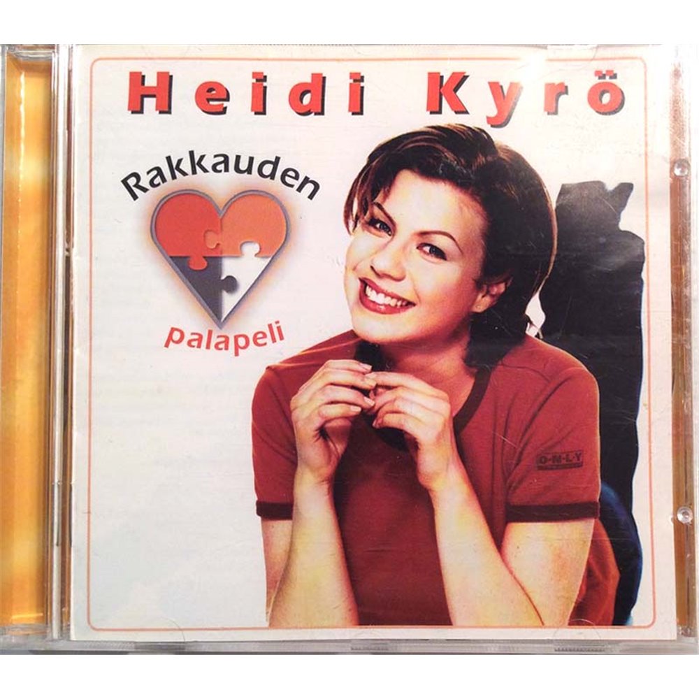 Kyrö Heidi CD Rakkauden Palapeli  kansi VG levy EX Käytetty CD
