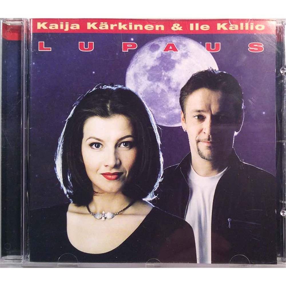 Kärkinen Kaija & Ile Kallio CD Lupaus  kansi EX levy EX- Käytetty CD