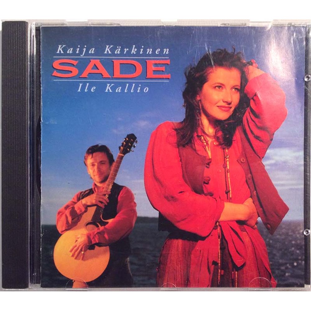 Kärkinen Kaija & Ile Kallio CD Sade  kansi EX levy EX Käytetty CD
