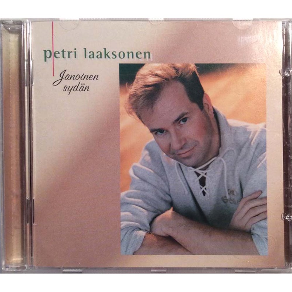 Laaksonen Petri CD Janoinen Sydän  kansi EX levy EX Käytetty CD