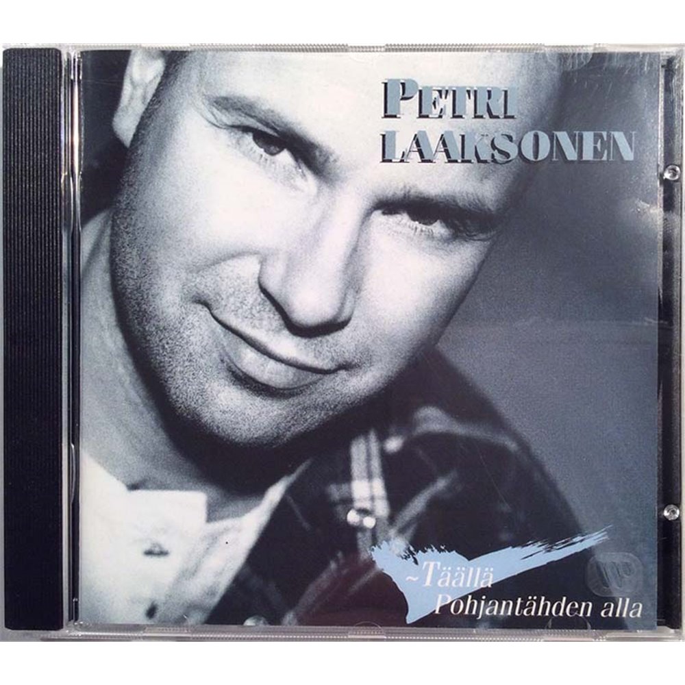 Laaksonen Petri CD Täällä Pohjantähden Alla  kansi EX levy VG+ Käytetty CD