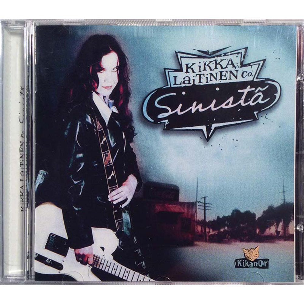 Laitinen Kikka CD Sinistä  kansi EX levy EX Käytetty CD