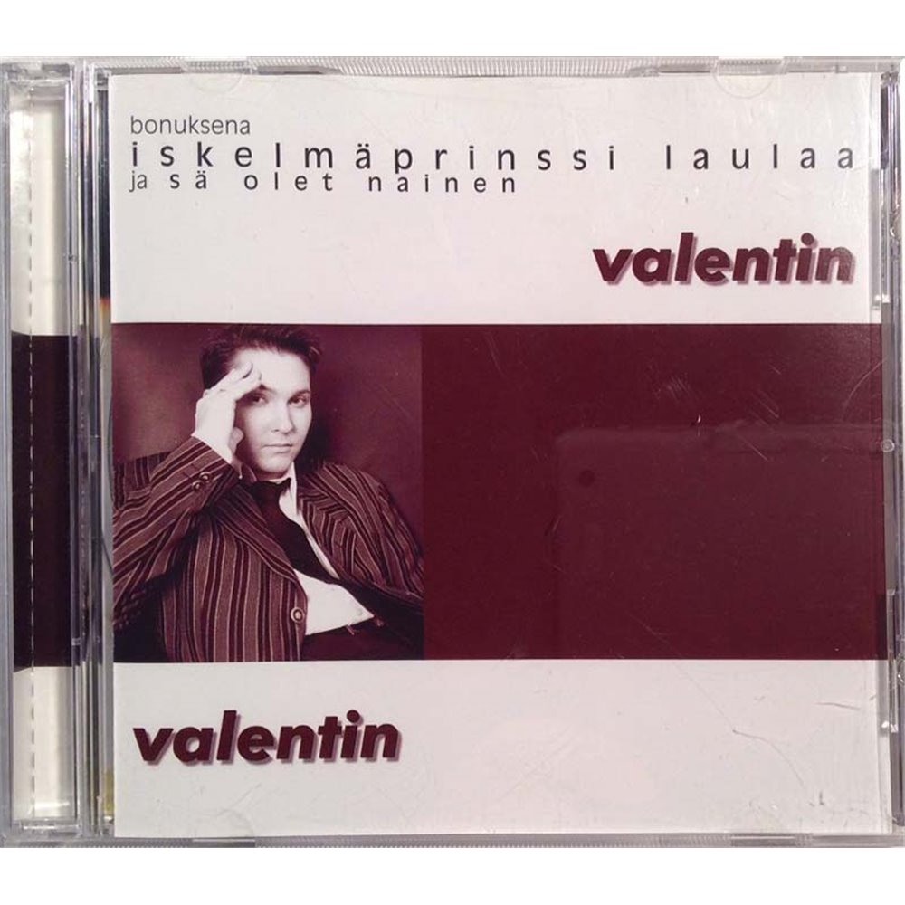 Valentin CD Valentin  kansi EX levy EX Käytetty CD