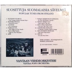 Vantaan Viihdeorkesteri joht. Markku Johansson 1992 200202 Suosittuja Suomalaisia Sävelmiä CD Begagnat