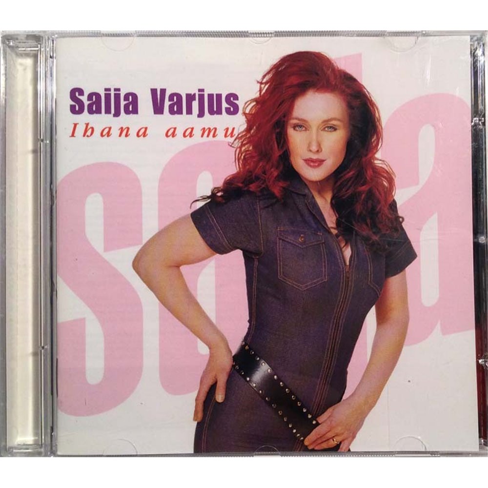Varjus Saija CD Ihana Aamu  kansi EX levy EX Käytetty CD