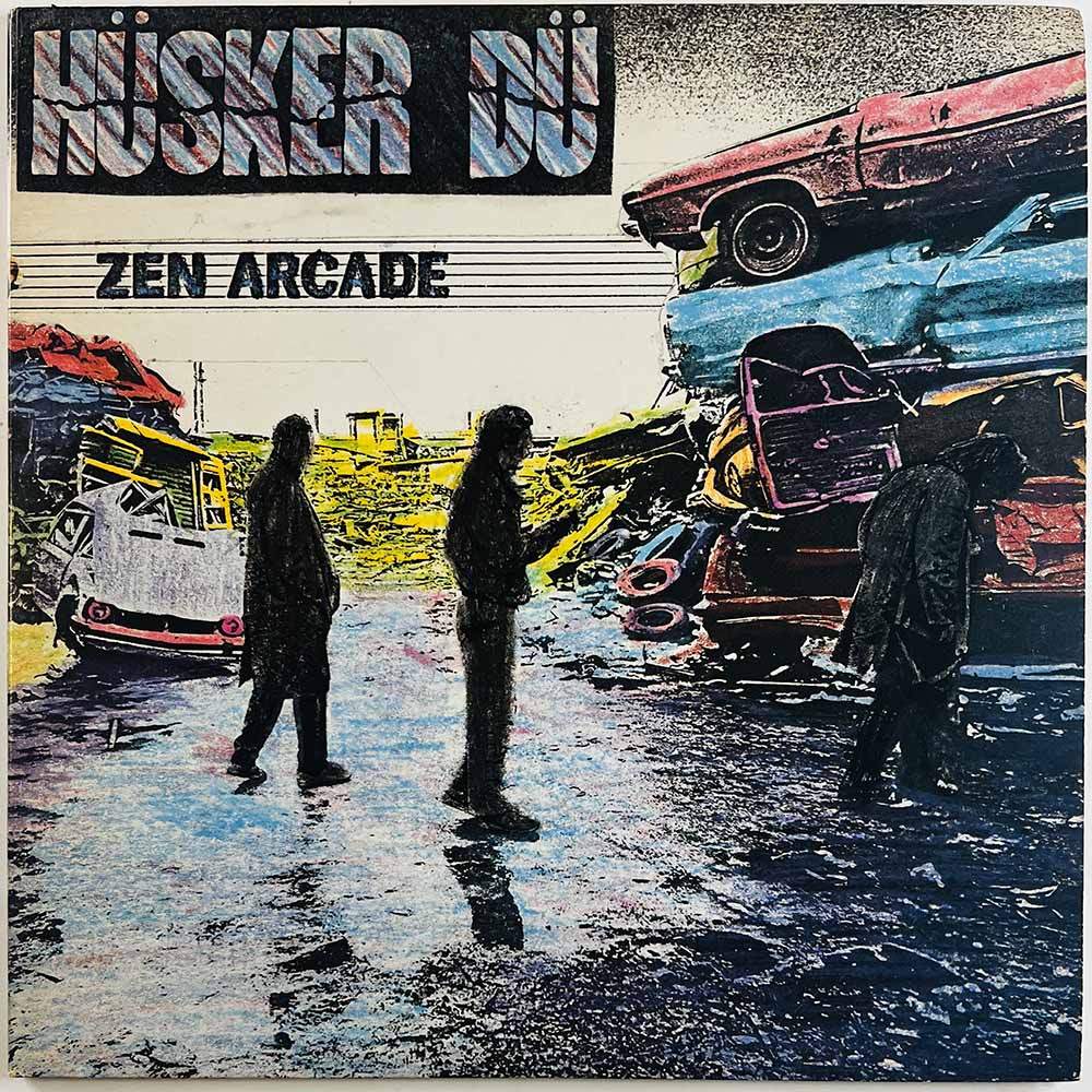 Hüsker Dü 1984 SST 027 Zen Arcade 2LP Begagnat LP