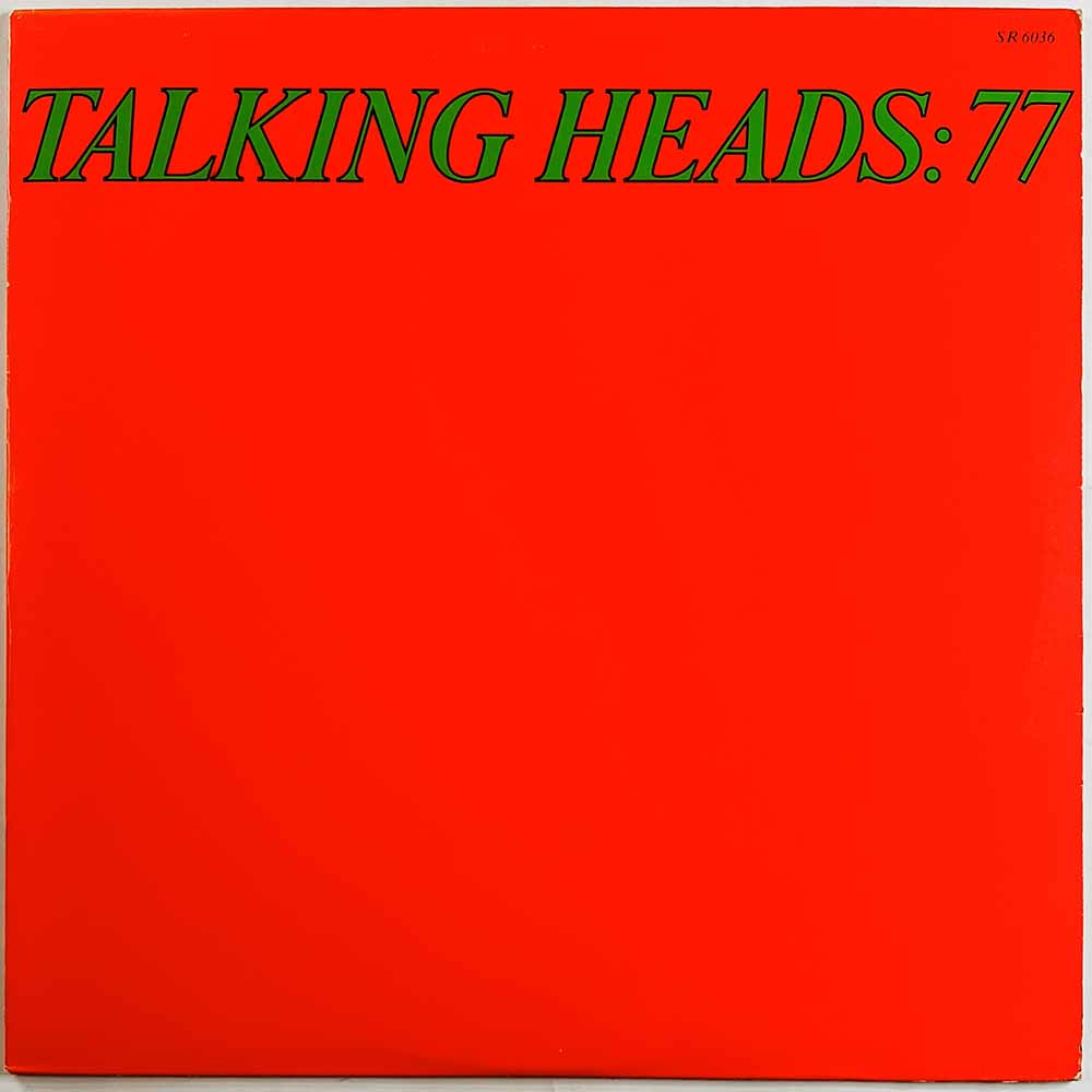 Talking Heads vinyl LP 77 vinyl LP