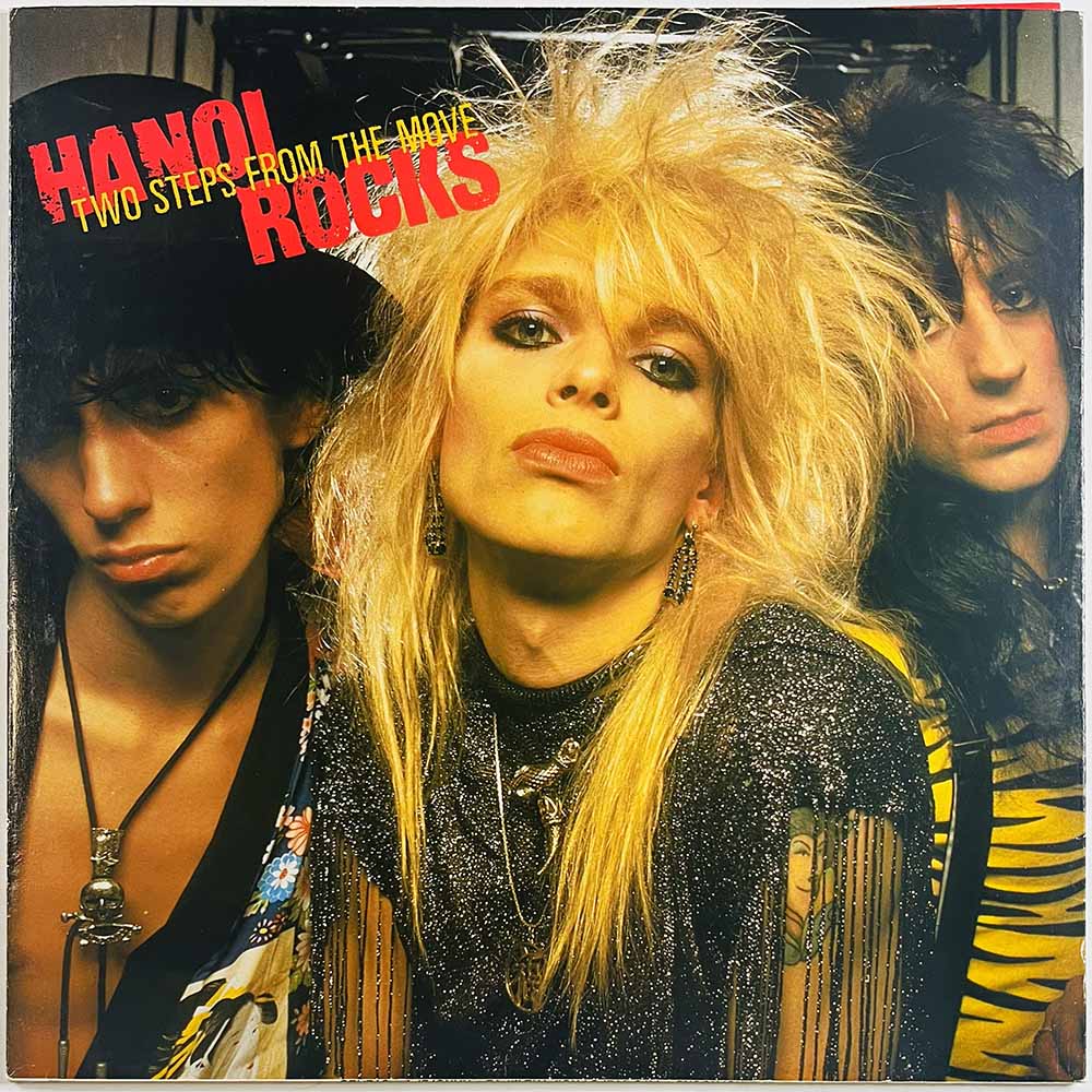 Hanoi Rocks vinyl LP Two steps from the move vinyl LP