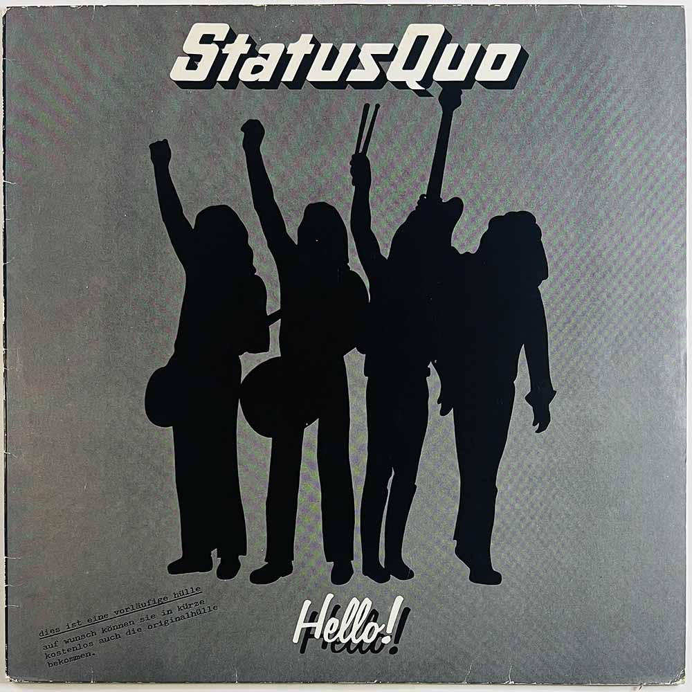 Status Quo vinyl LP Hello! vinyl LP