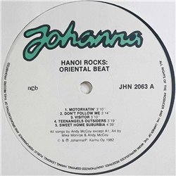 Hanoi Rocks vinyl LP Oriental Beat vinyl LP
