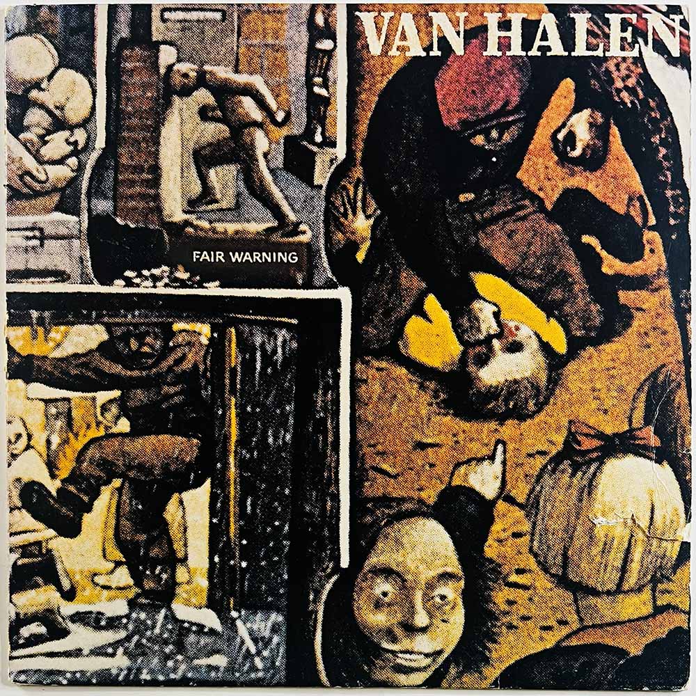 Van Halen 1981 HS 3540 Fair Warning Begagnat LP