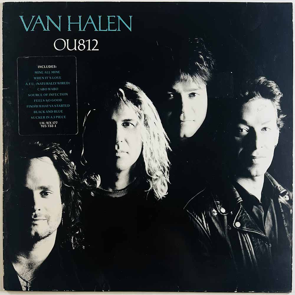Van Halen vinyl LP OU812 vinyl LP