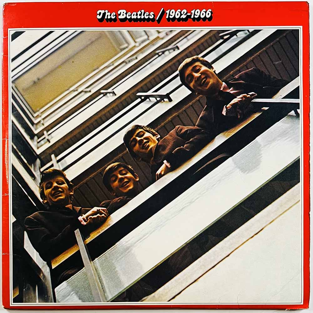 Beatles vinyl LP punainen tupla 1962-1966 2LP vinyl LP