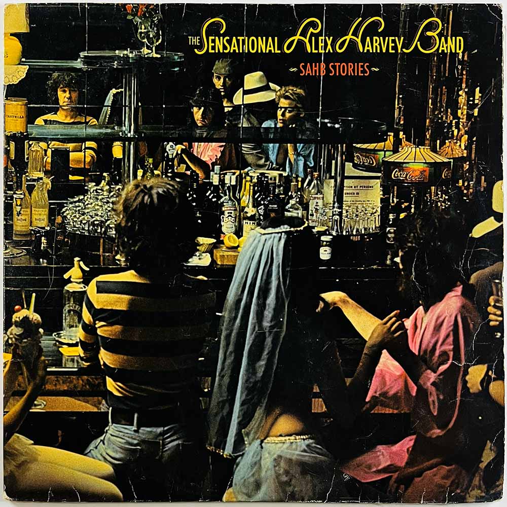 Sensational Alex Harvey Band vinyl LP SAHB Stories vinyl LP