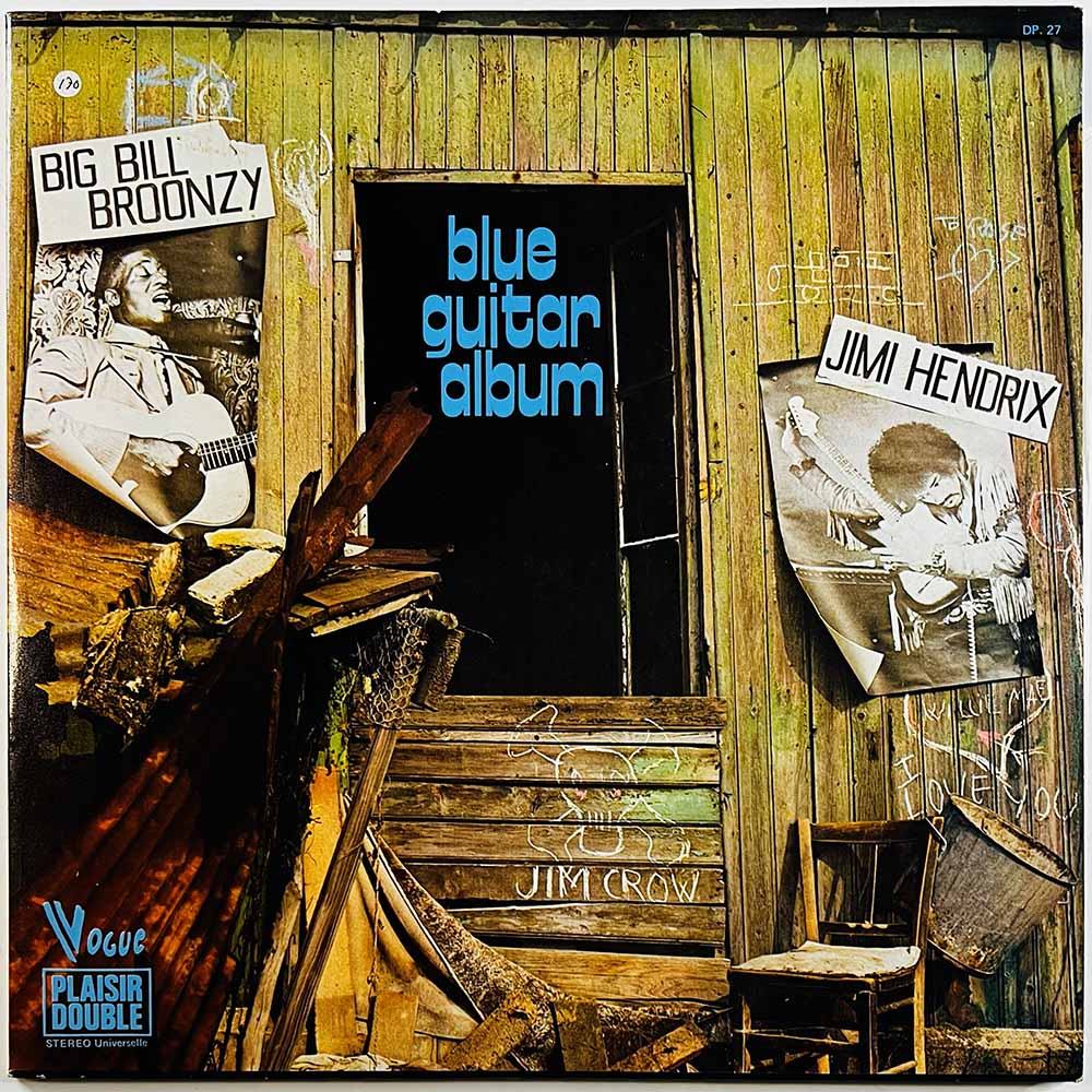 Big Bill Broonzy, Jimmy Reed, Lousiana Red 1974 DP.27 Blue guitar albym 2LP Begagnat LP