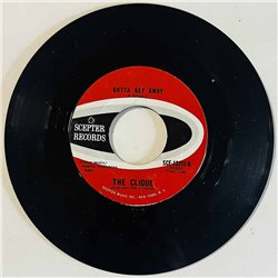 Clique 1968 SCE 12212 Love Ain't Easy begagnad singelskiva
