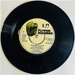 Fitzgerald Scott & Yvonne Keeley Käytetty 7” ei kuvakantta If I Had Words  kansi Ei kuvakantta levy EX- käytetty vinyylisingle