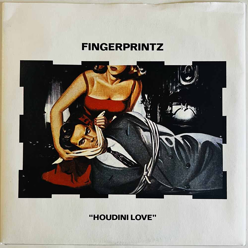 Fingerprintz vinyylisingle Houdini Love   kansi EX levy EX käytetty vinyylisingle