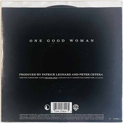 Cetera Peter vinyylisingle One Good Woman  kansi VG+ levy EX käytetty vinyylisingle