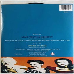 Bananarama 1988 886 362-7 Love, Truth & Honesty begagnad singelskiva