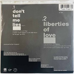Breathe vinyylisingle Don't Tell Me Lies  kansi VG+ levy EX käytetty vinyylisingle