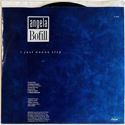 Bofill Angela 1988 B-44169 I Just Wanna Stop begagnad singelskiva