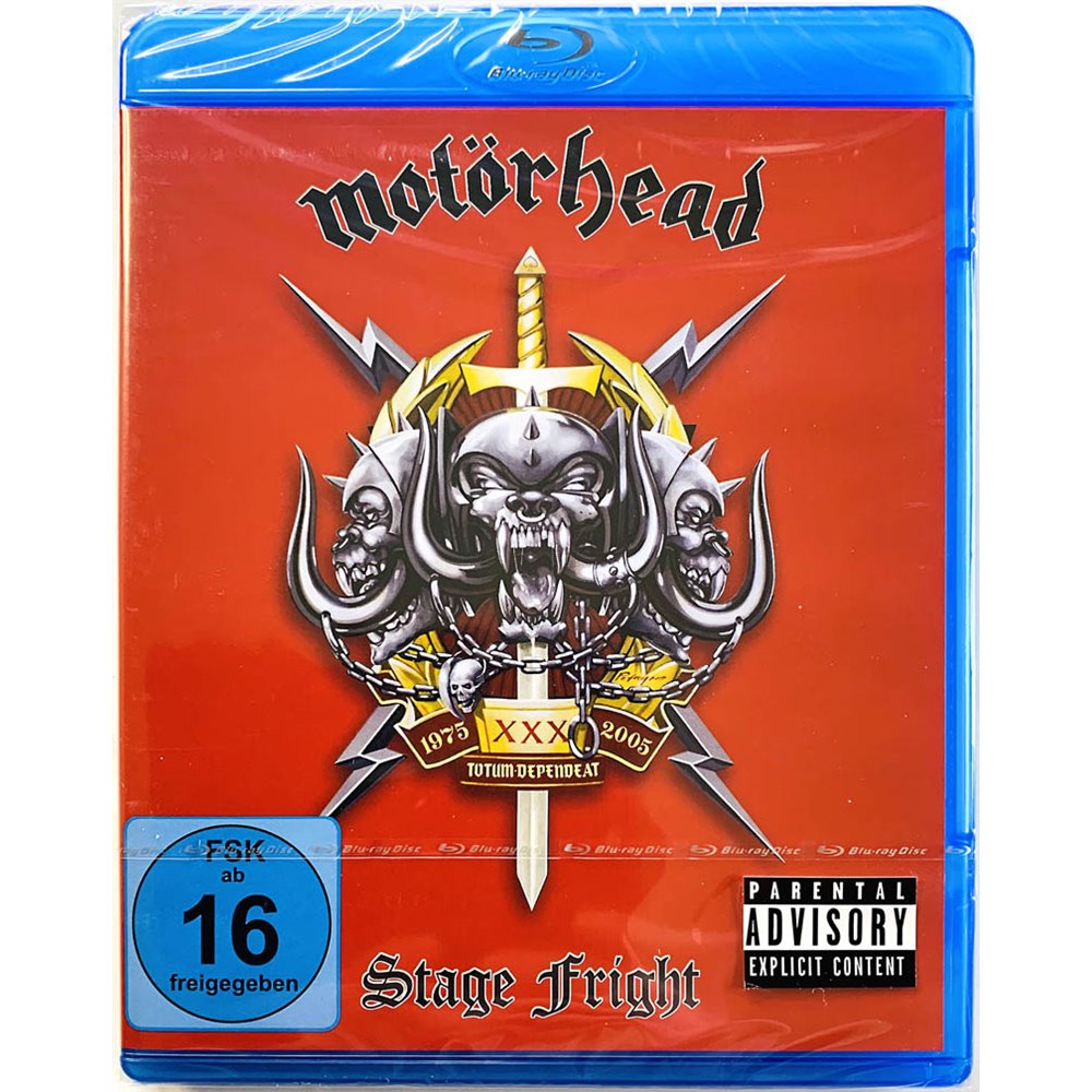 Blu-ray - Motörhead Blu-Ray Stage fright BLU-RAY DISC