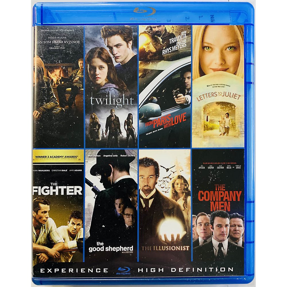 Blu-ray - Elokuva Blu-Ray Nordisk Film BoxSet 8 Blu-ray  kansi EX levy EX BLU-RAY DISC