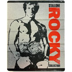 Blu-ray - Elokuva peltiboxi 1976-2006  Stallone Rocky collection 6 Blu-ray BLU-RAY DISC