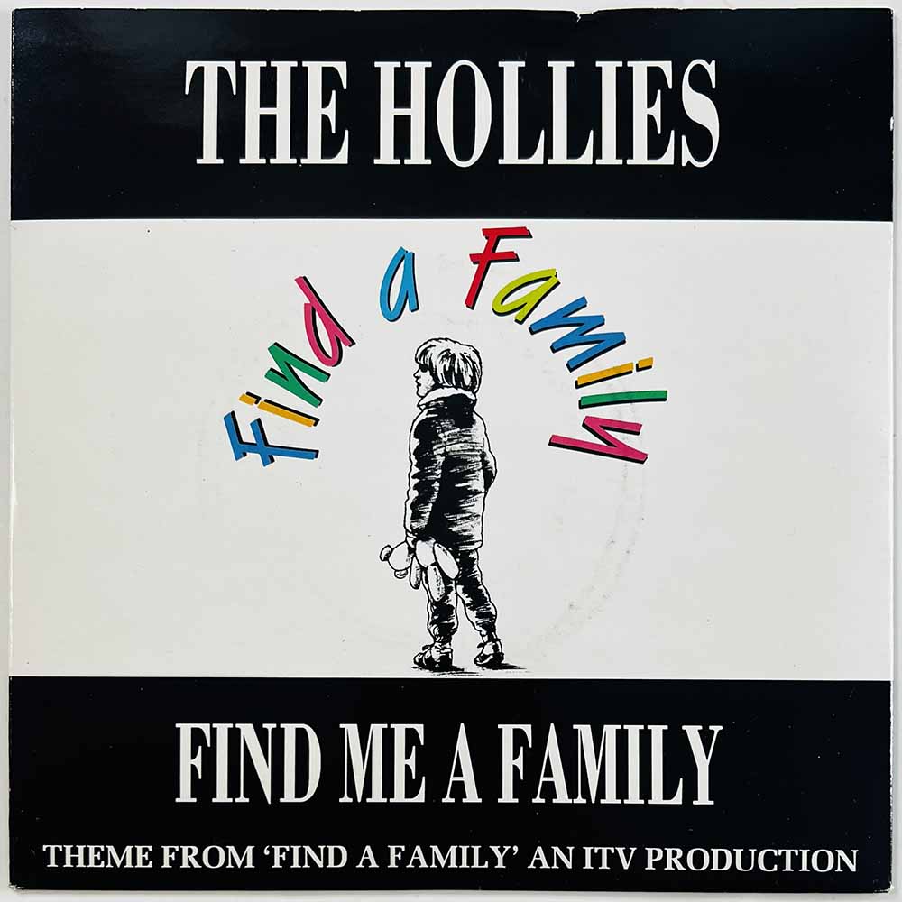Hollies vinyylisingle Find Me A Family  kansi EX- levy EX käytetty vinyylisingle