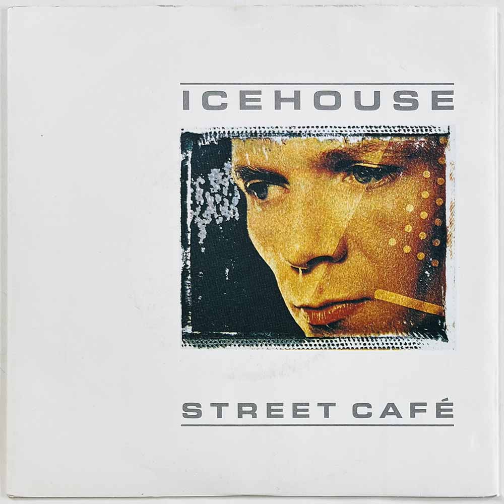 Icehouse vinyylisingle Street Café  kansi EX- levy EX käytetty vinyylisingle