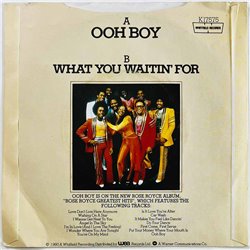 Rose Royce vinyylisingle Ooh Boy  kansi VG+ levy EX käytetty vinyylisingle