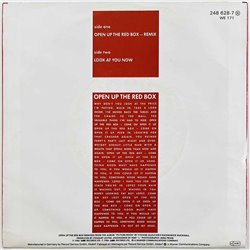 Simply Red vinyylisingle Open up red box. remix / 	Look at you now  kansi EX- levy EX käytetty vinyylisingle